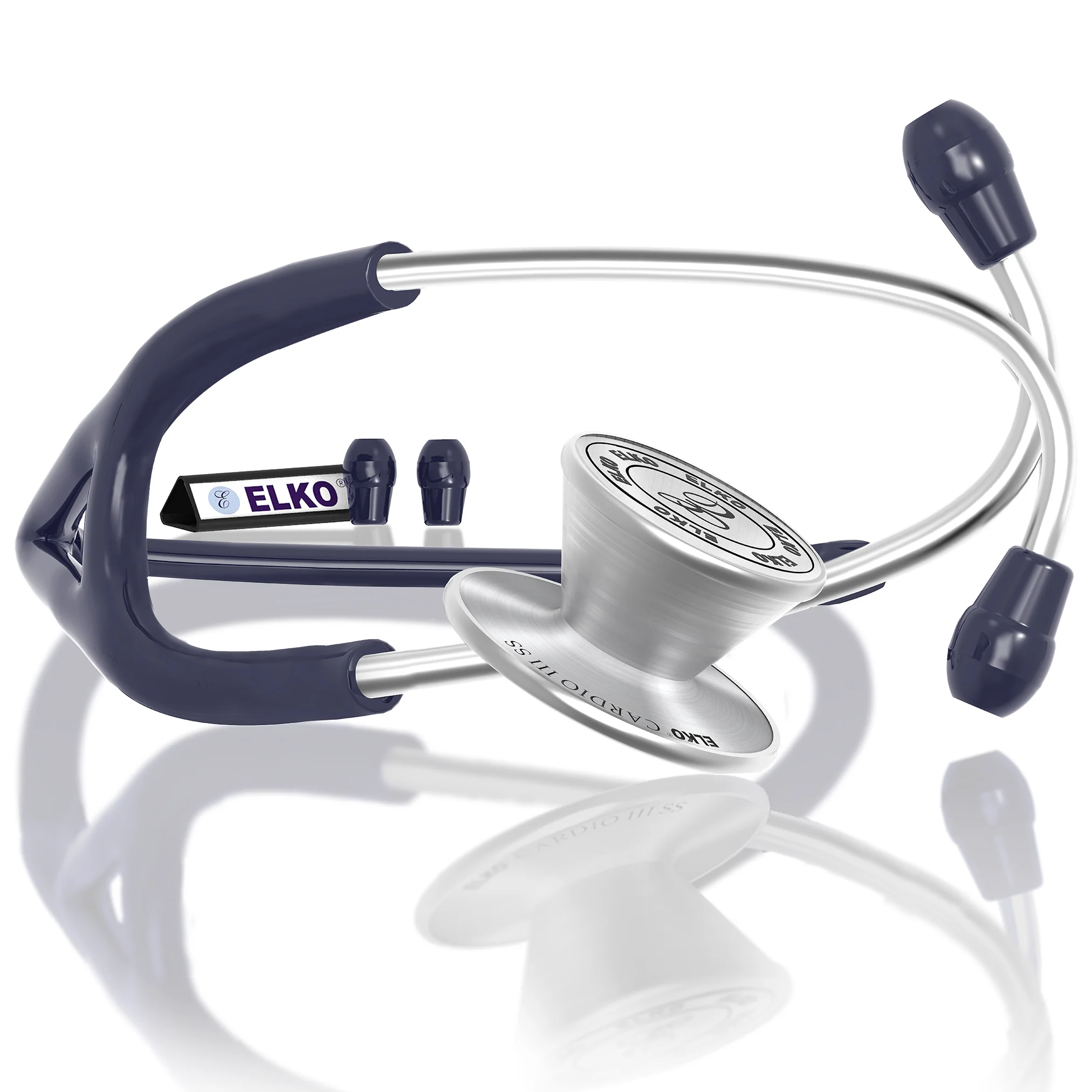 ELKO CARDIO III SS Stainless Steel Stethoscope - Image 19