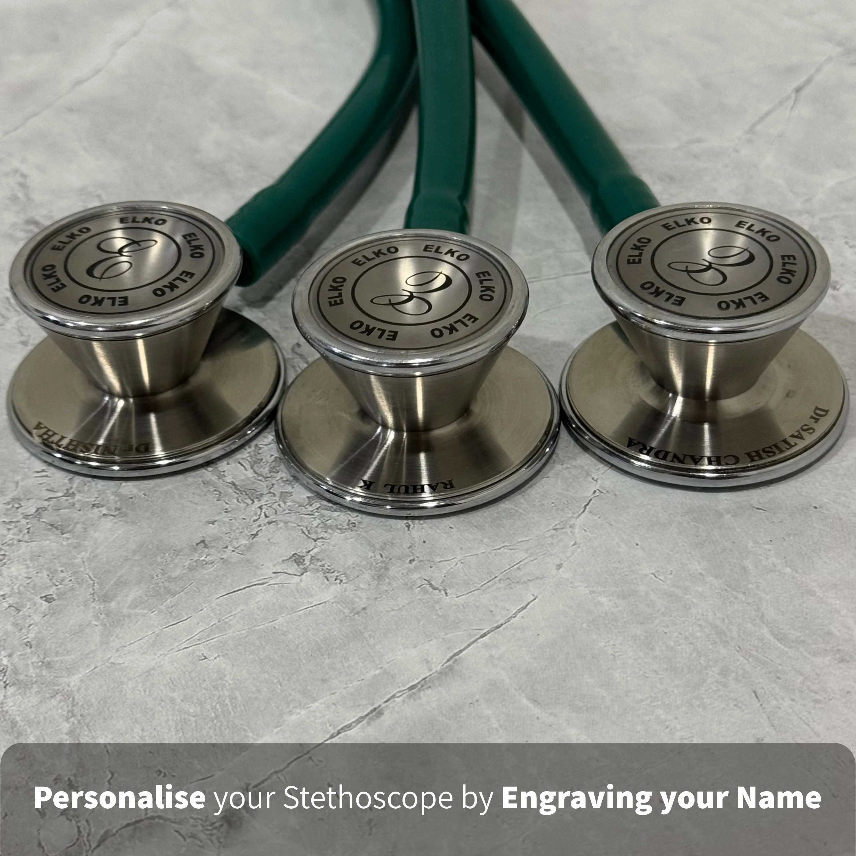 ELKO CARDIO III SS Stainless Steel Stethoscope - Image 40