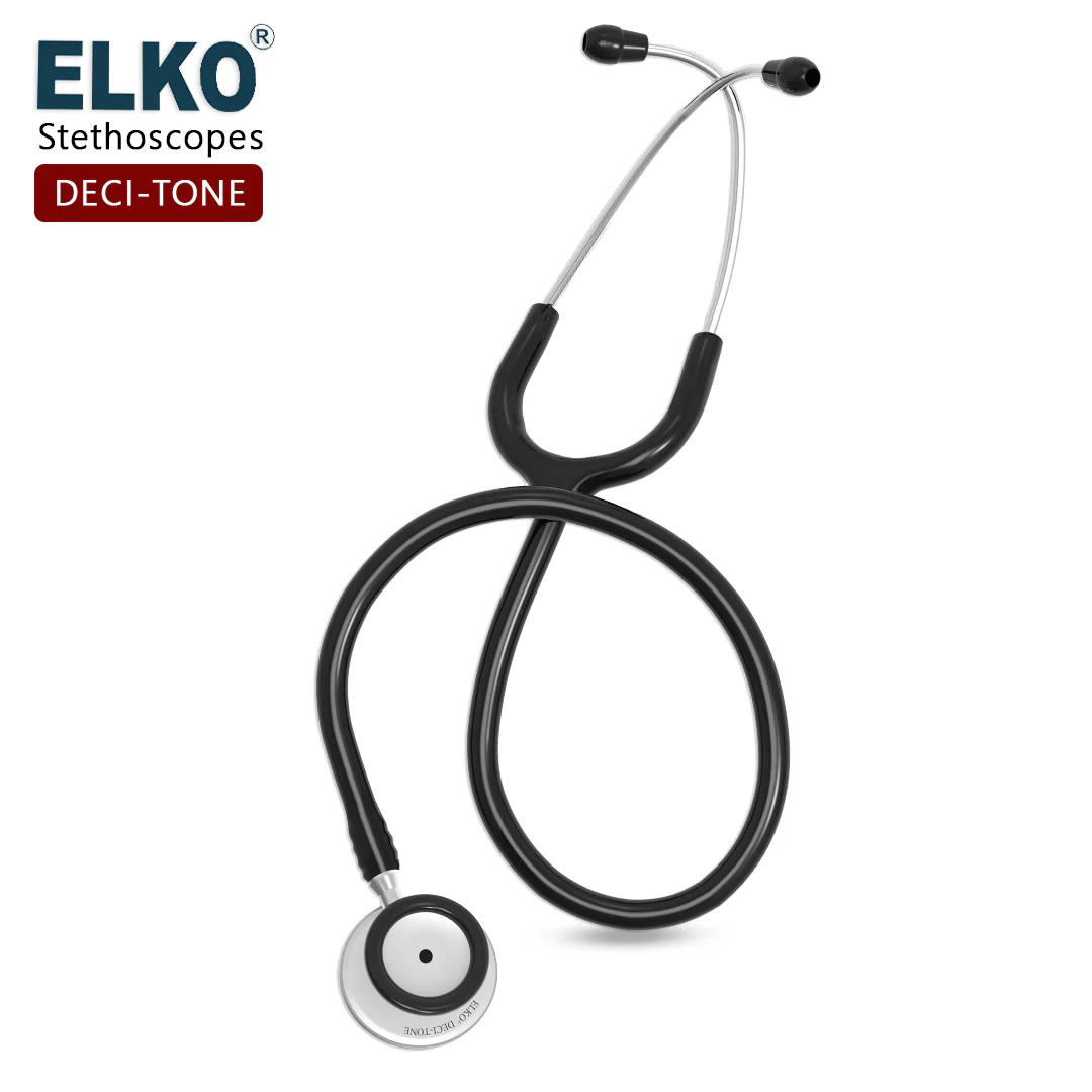 ELKO DECI-TONE Aluminium Head Stethoscope - Image 10