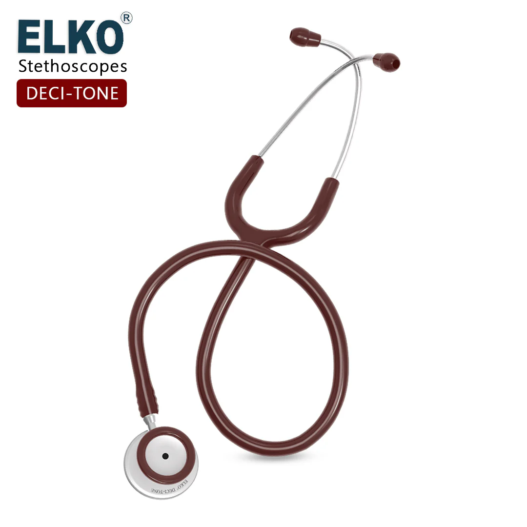 ELKO DECI-TONE Aluminium Head Stethoscope - Image 24