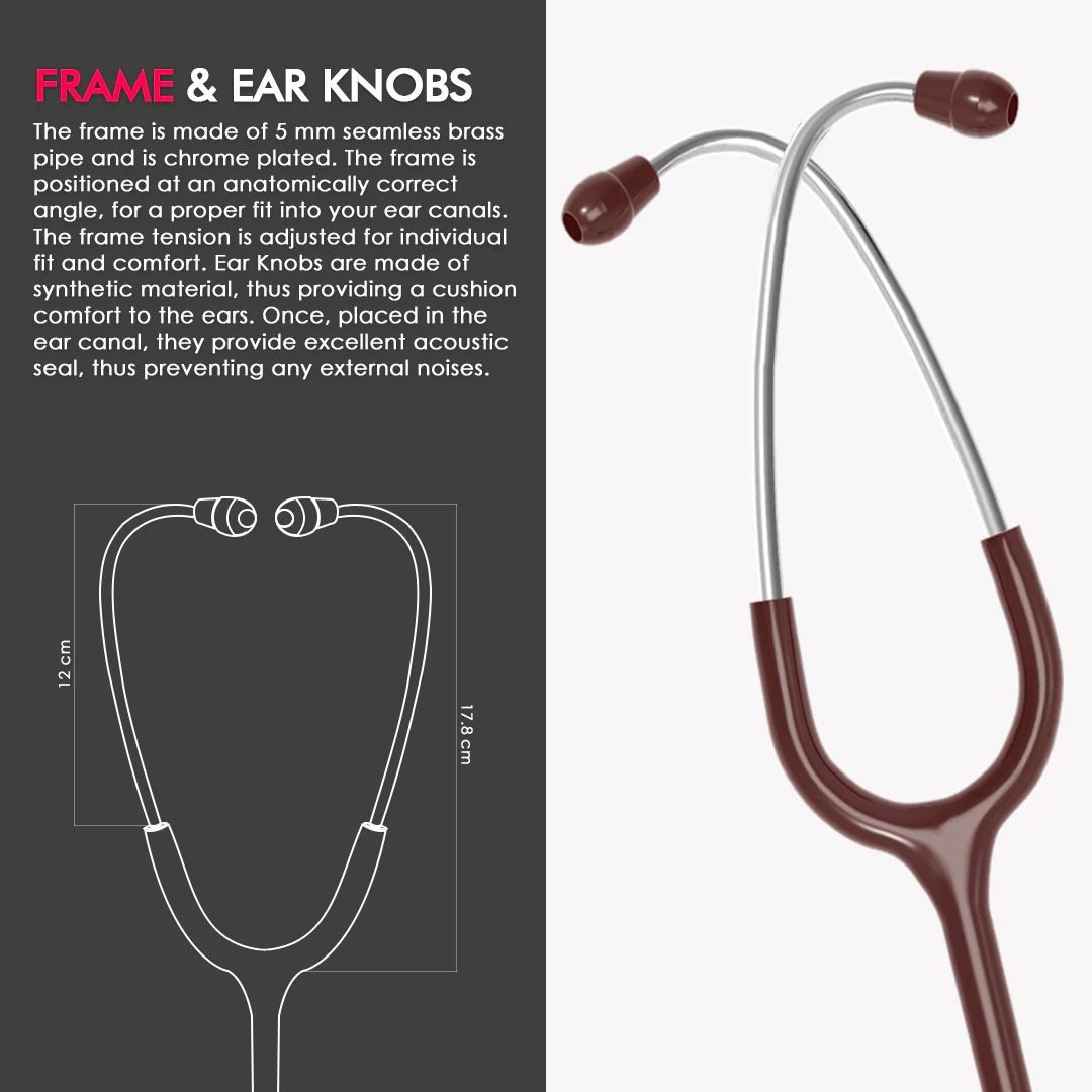 ELKO DECI-TONE Aluminium Head Stethoscope - Image 25