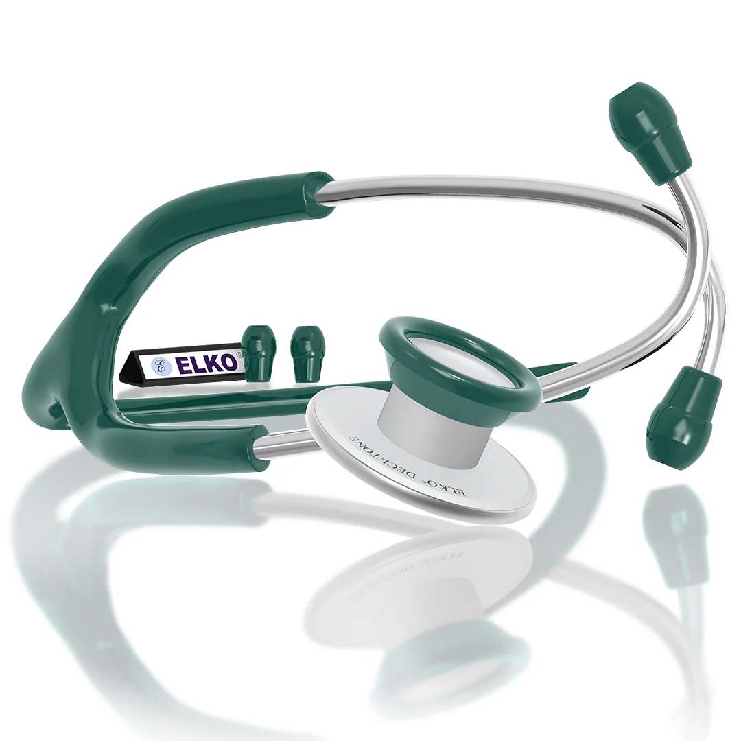 ELKO DECI-TONE Aluminium Head Stethoscope - Image 29