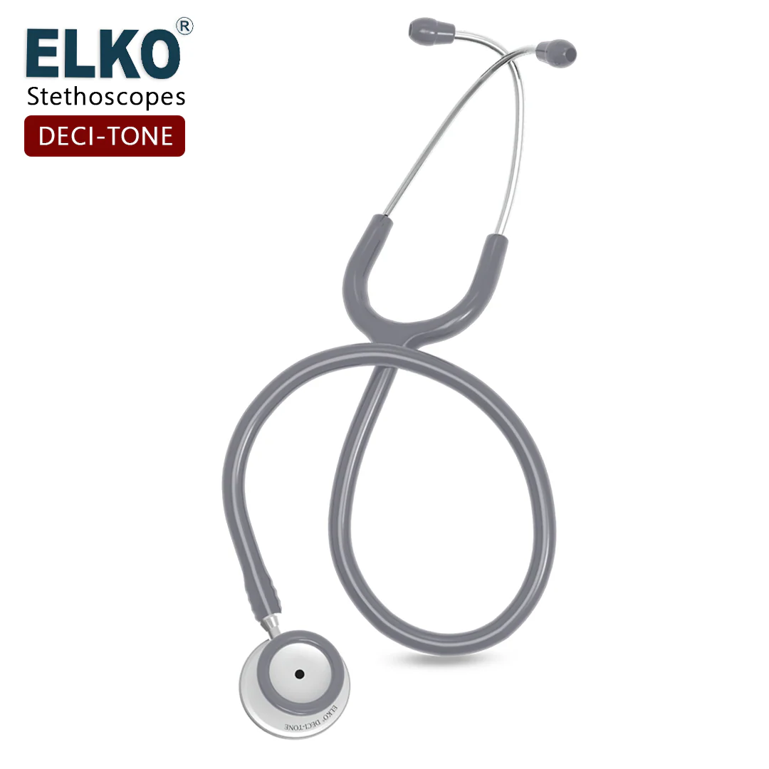 ELKO DECI-TONE Aluminium Head Stethoscope - Image 38