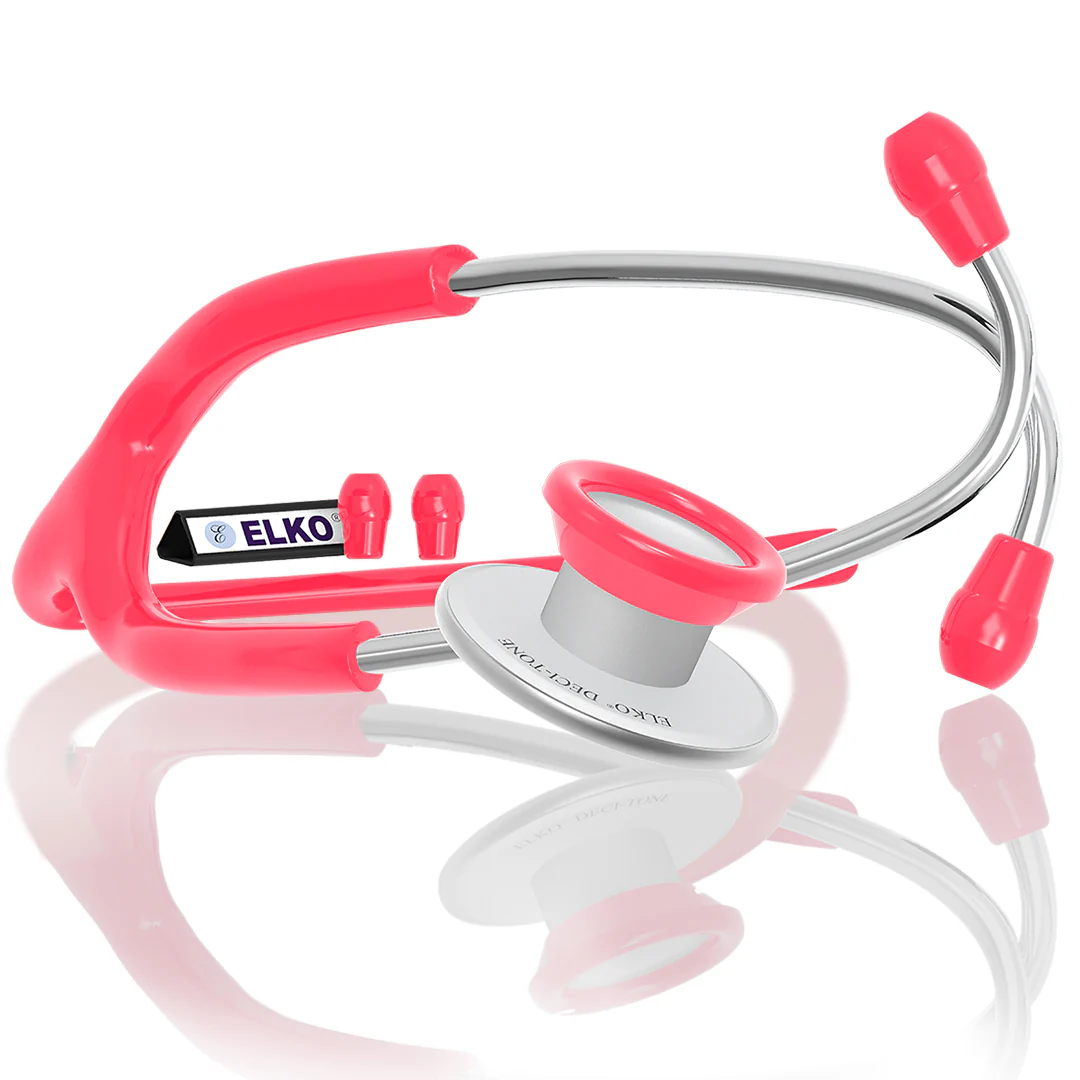 ELKO DECI-TONE Aluminium Head Stethoscope - Image 43