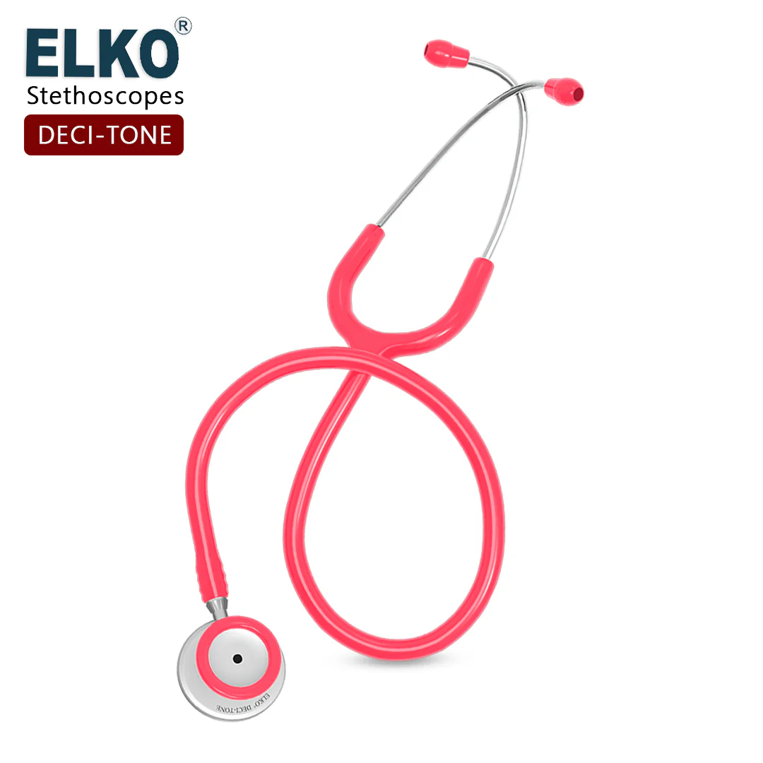 ELKO DECI-TONE Aluminium Head Stethoscope - Image 45