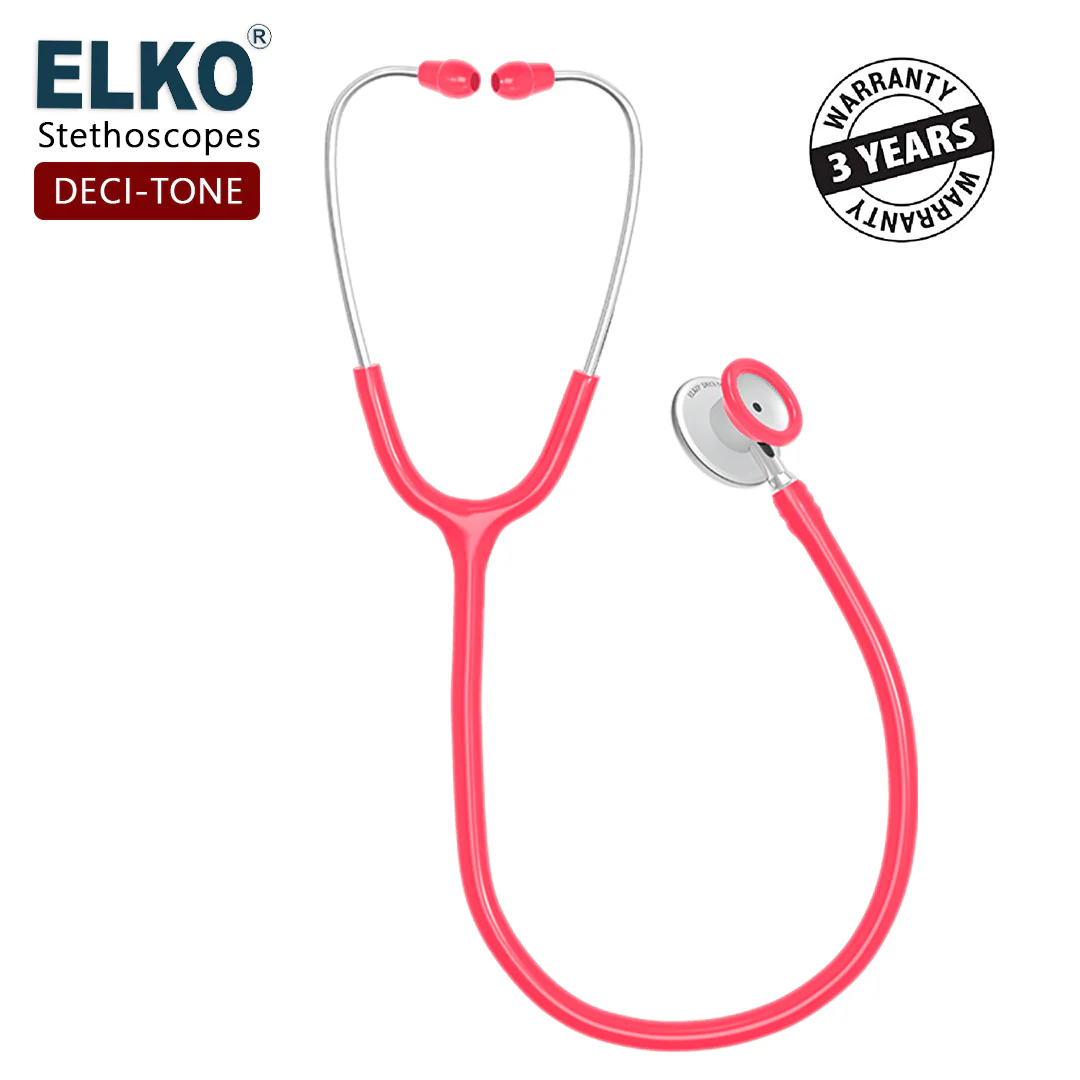 ELKO DECI-TONE Aluminium Head Stethoscope - Image 49
