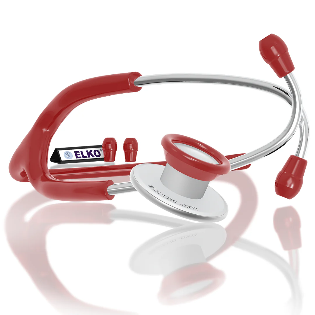 ELKO DECI-TONE Aluminium Head Stethoscope - Image 50