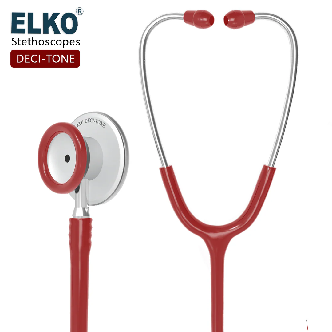 ELKO DECI-TONE Aluminium Head Stethoscope - Image 51