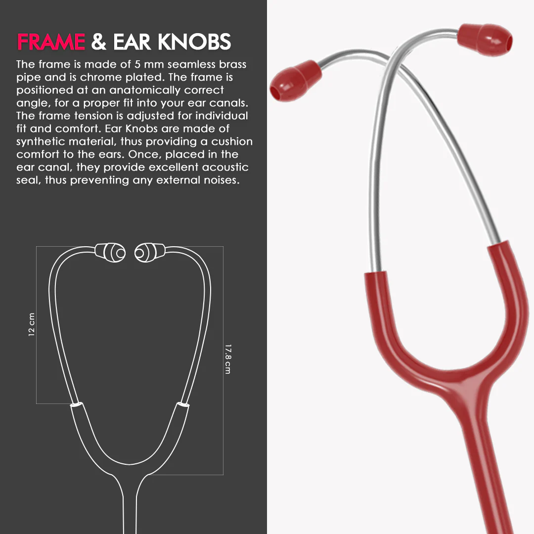 ELKO DECI-TONE Aluminium Head Stethoscope - Image 54