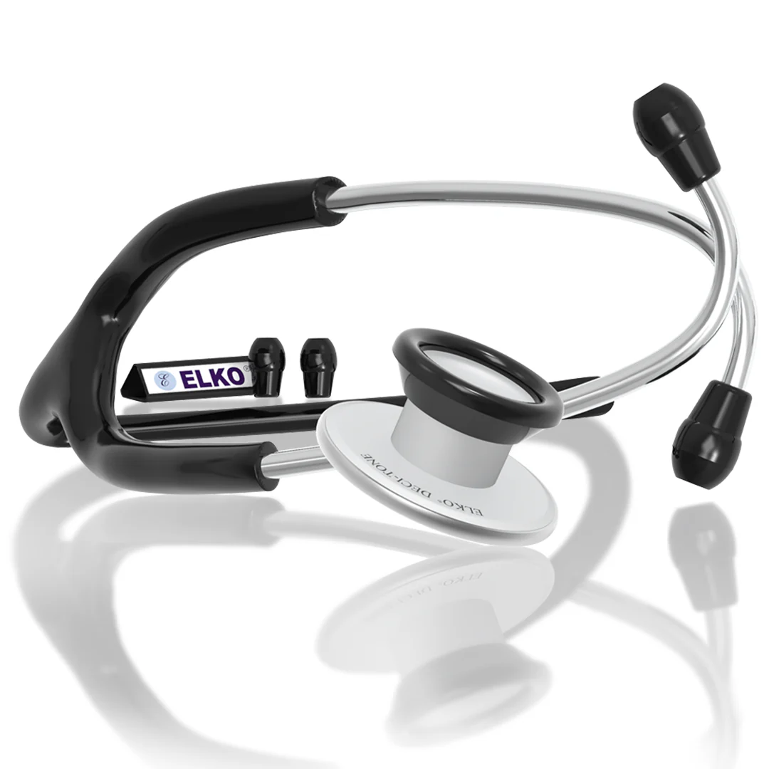 ELKO DECI-TONE Aluminium Head Stethoscope - Image 8
