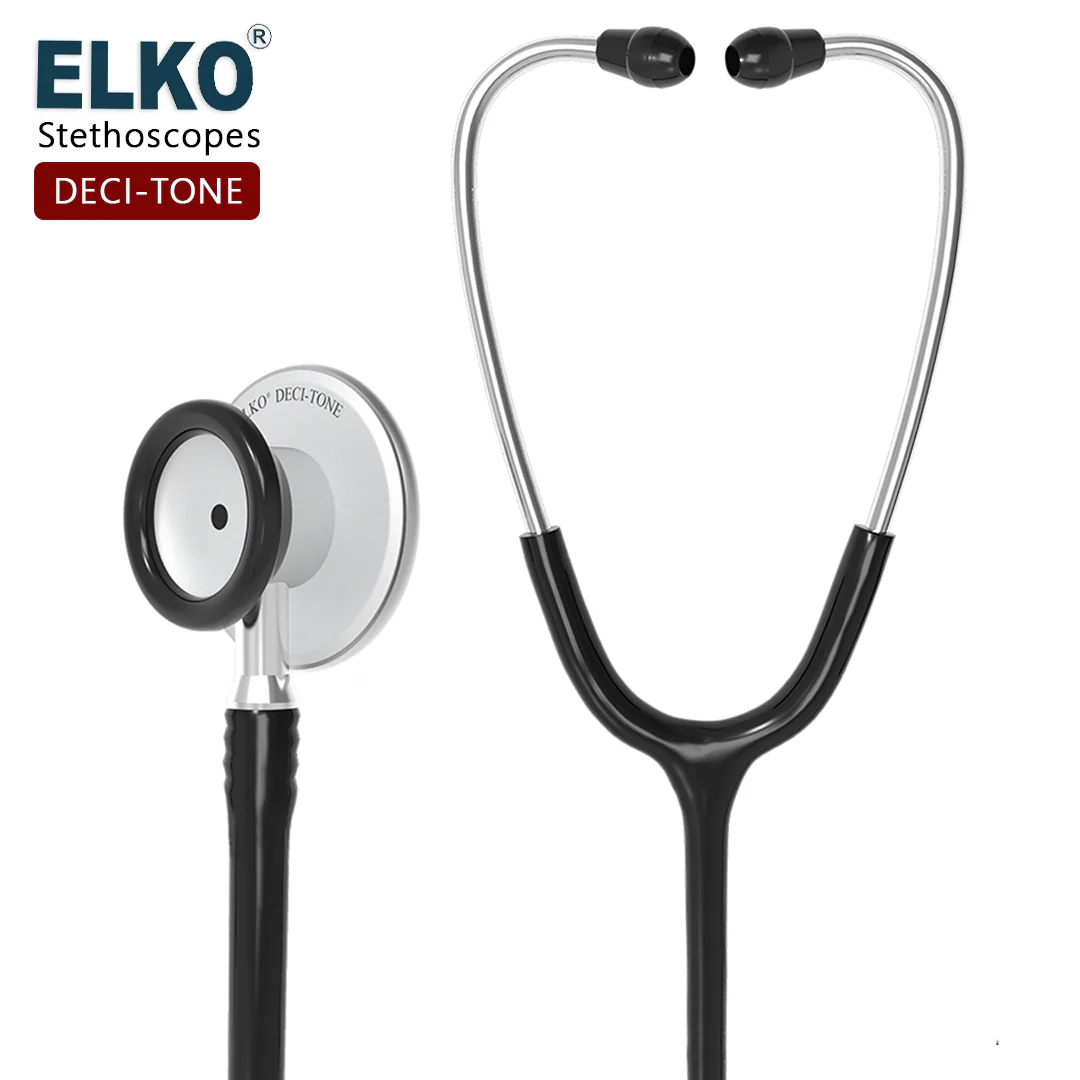ELKO DECI-TONE Aluminium Head Stethoscope - Image 9