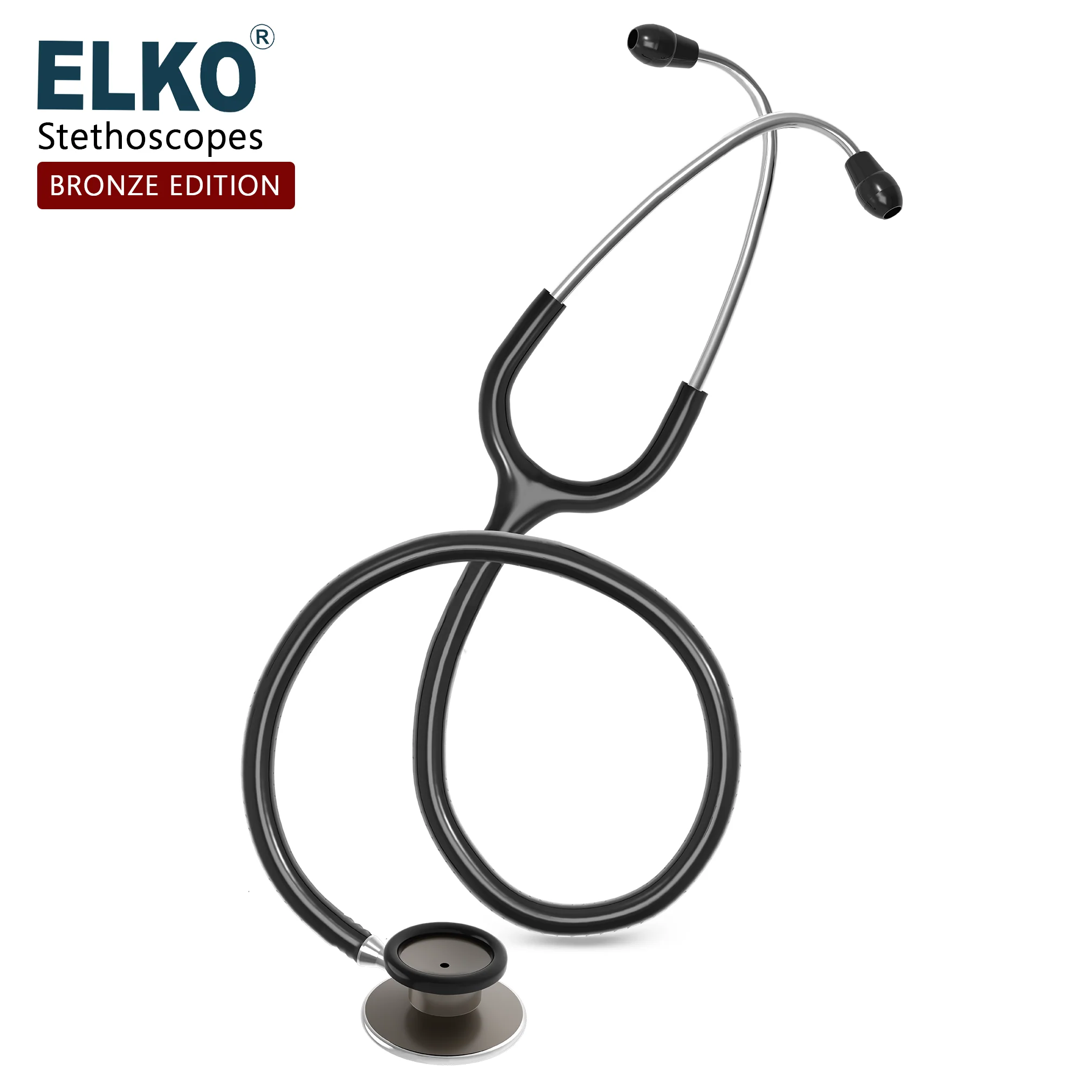 ELKO Aluminium Head Stethoscope-Bronze Edition - Image 3