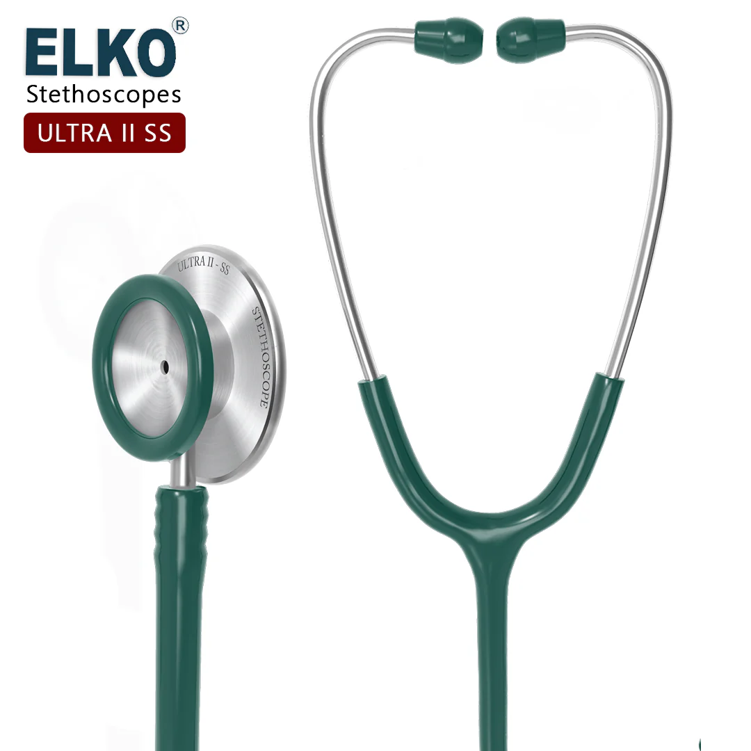 ELKO ULTRA II SS Stainless Steel Stethoscope - Image 3