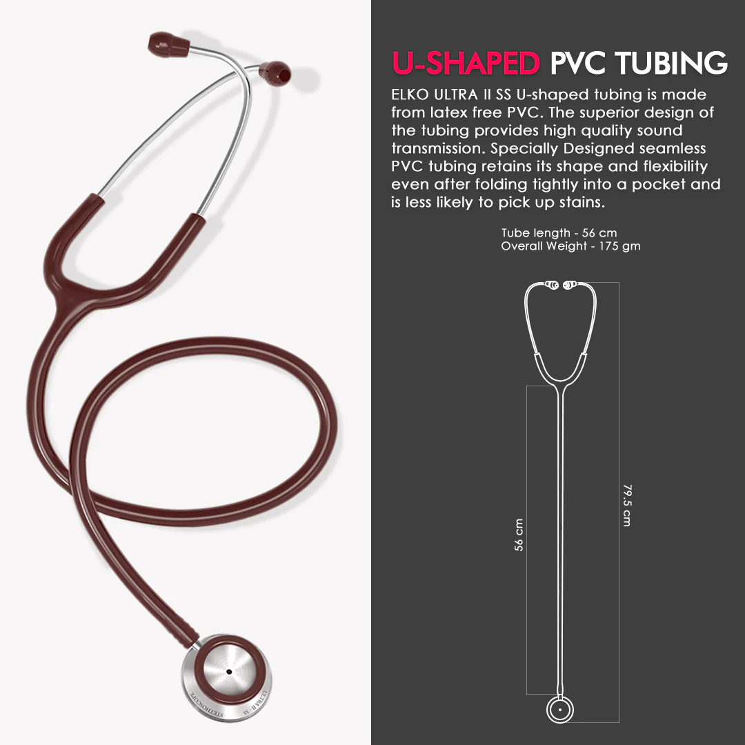 ELKO ULTRA II SS Stainless Steel Stethoscope - Image 31