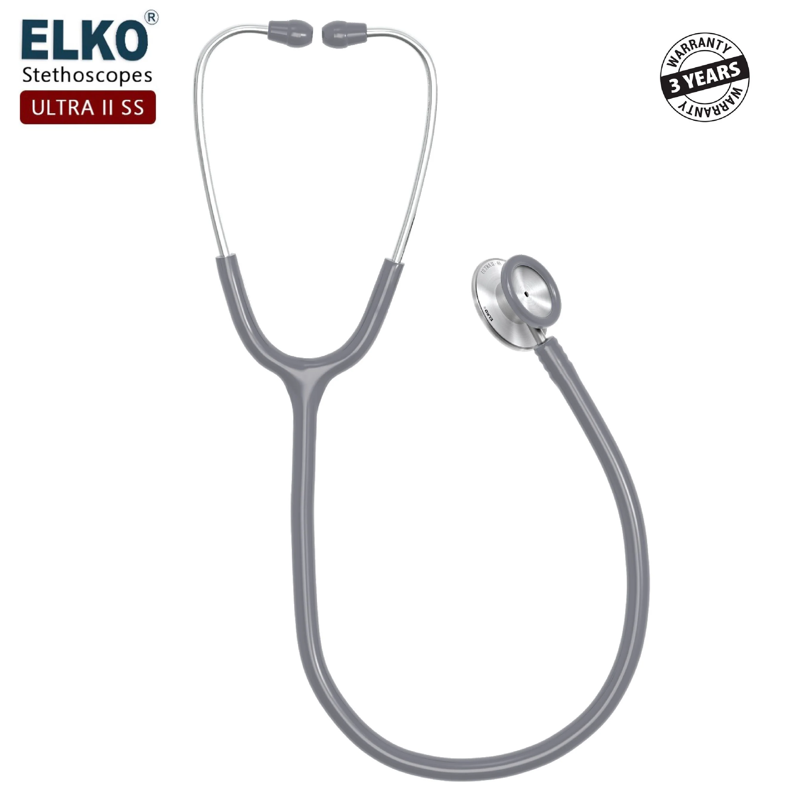ELKO ULTRA II SS Stainless Steel Stethoscope - Image 36