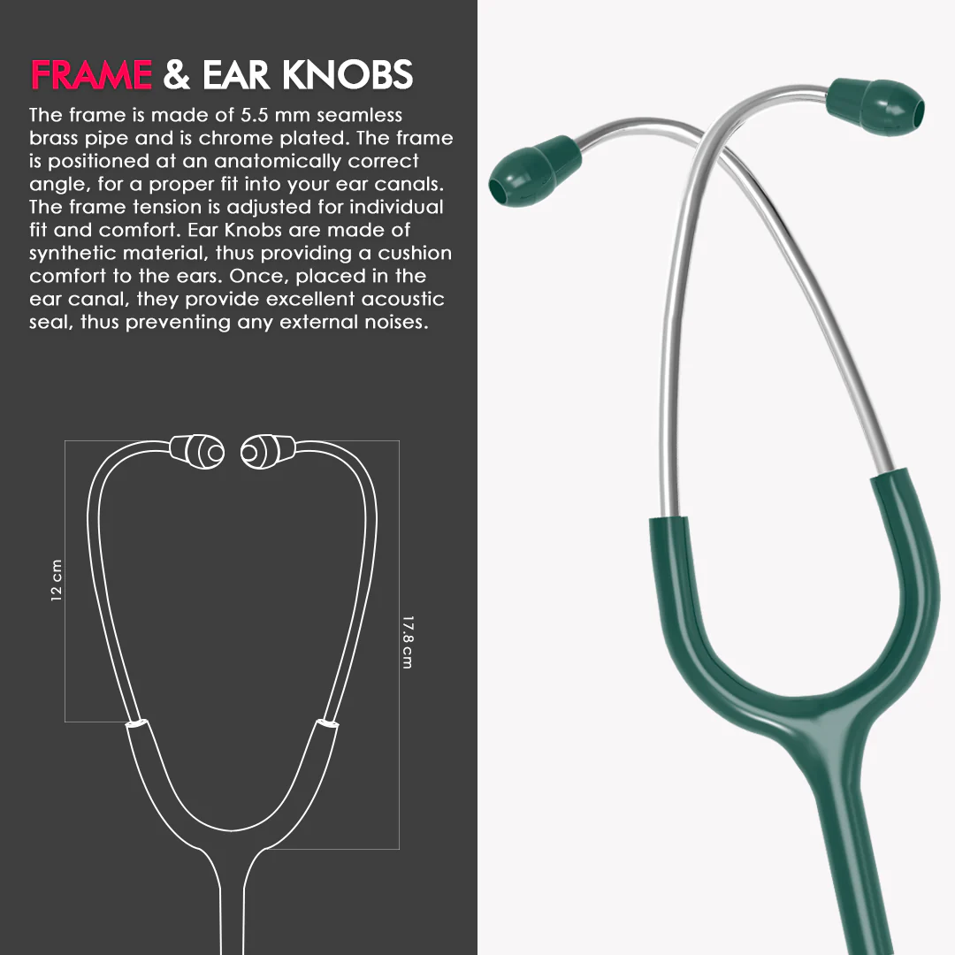 ELKO ULTRA II SS Stainless Steel Stethoscope - Image 5