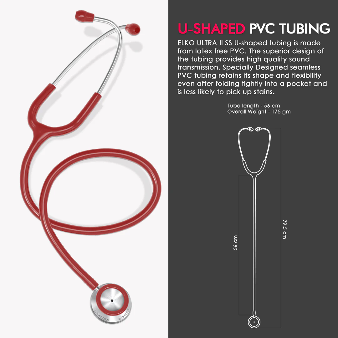 ELKO ULTRA II SS Stainless Steel Stethoscope - Image 55