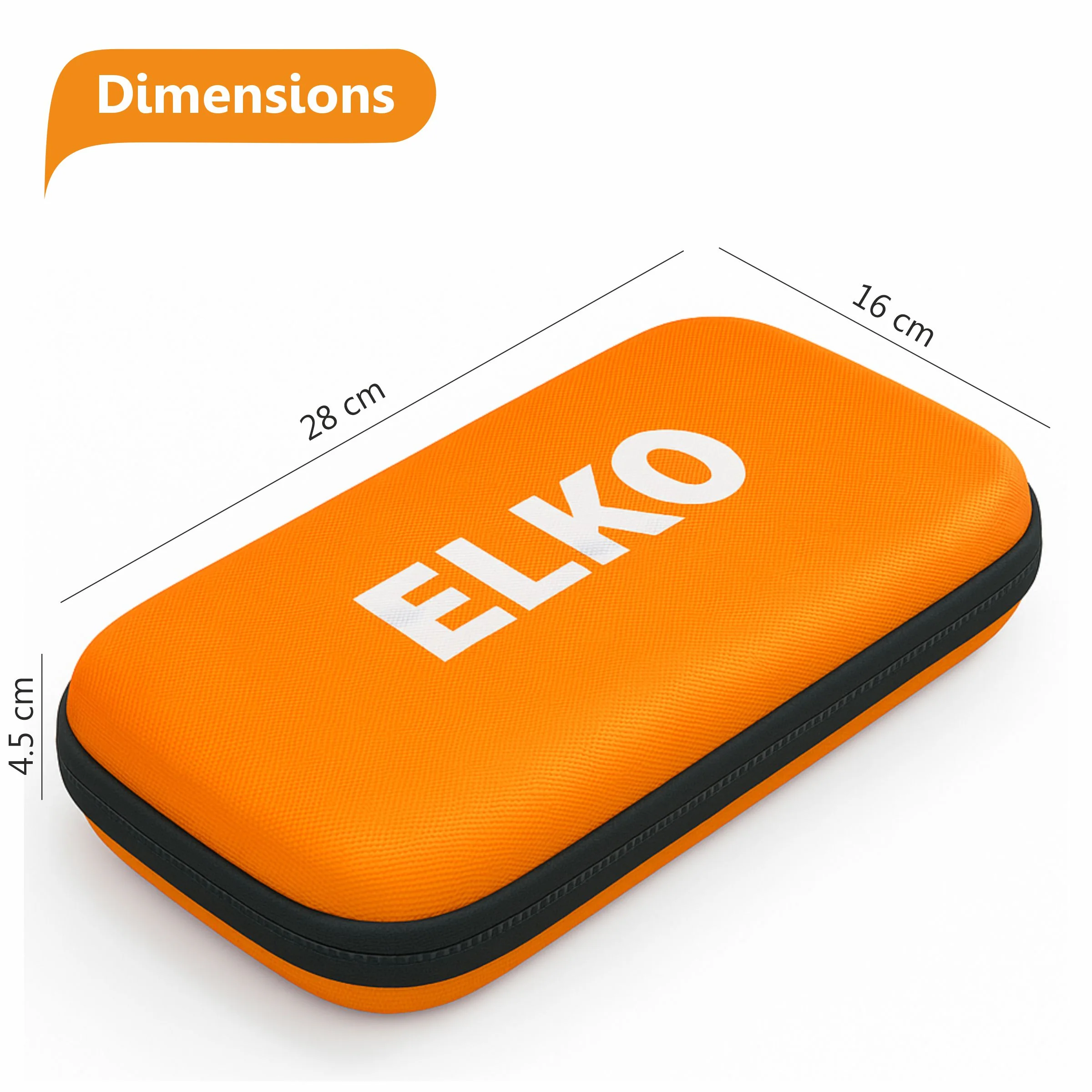 ELKO EVA Stethoscope Case with Dual Mesh Pockets and Center Sleeve for Accessories (Stethoscope not Included) - Image 11