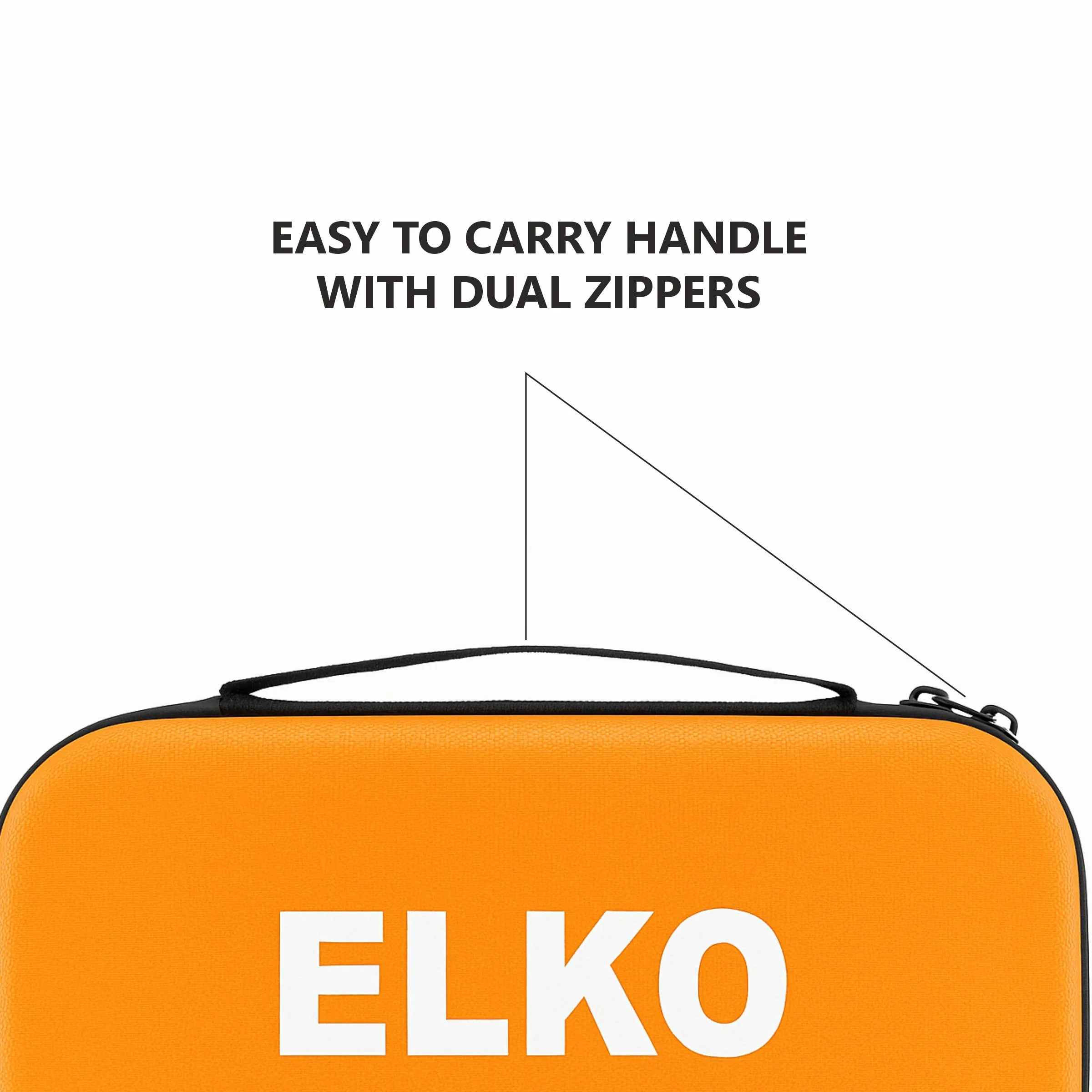 ELKO EVA Stethoscope Case with Dual Mesh Pockets and Center Sleeve for Accessories (Stethoscope not Included) - Image 12