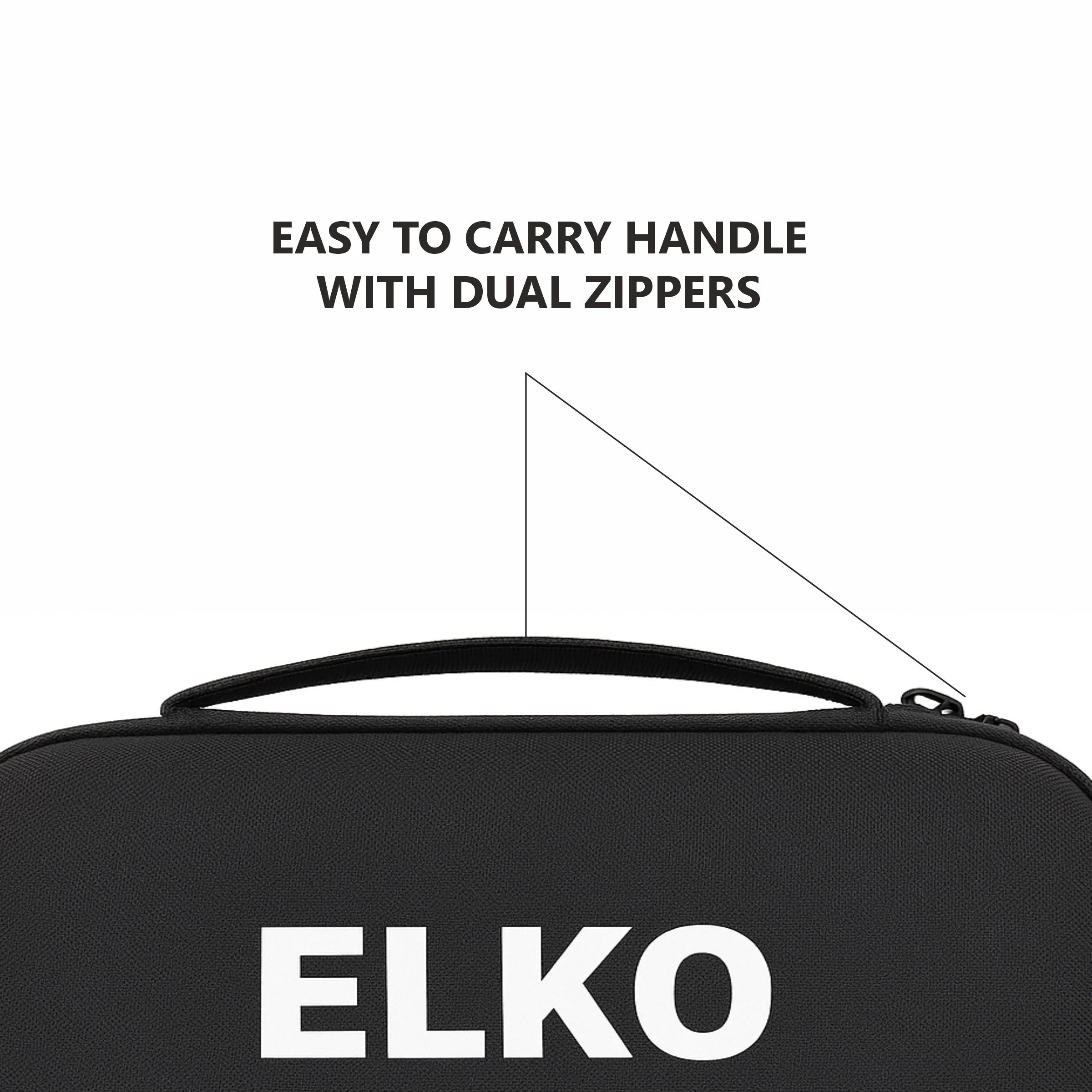 ELKO EVA Stethoscope Case with Dual Mesh Pockets and Center Sleeve for Accessories (Stethoscope not Included) - Image 3