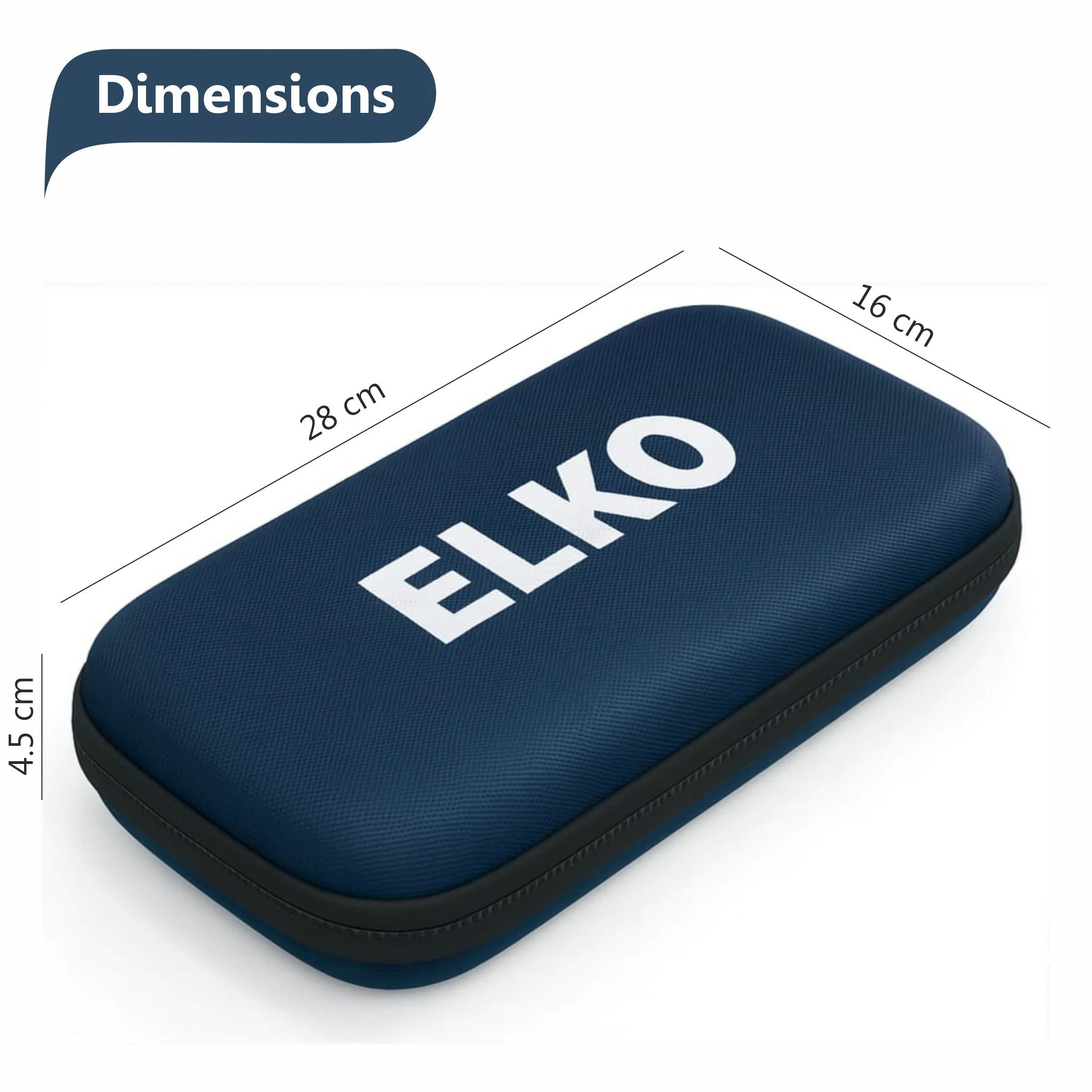 ELKO EVA Stethoscope Case with Dual Mesh Pockets and Center Sleeve for Accessories (Stethoscope not Included) - Image 5