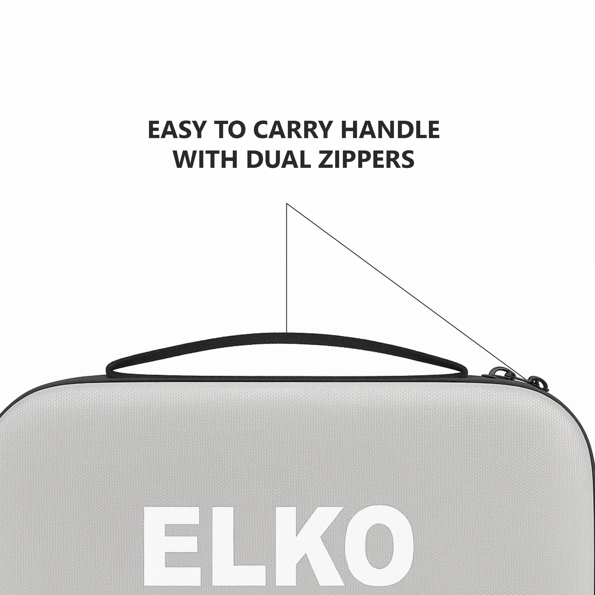 ELKO EVA Stethoscope Case with Dual Mesh Pockets and Center Sleeve for Accessories (Stethoscope not Included) - Image 9