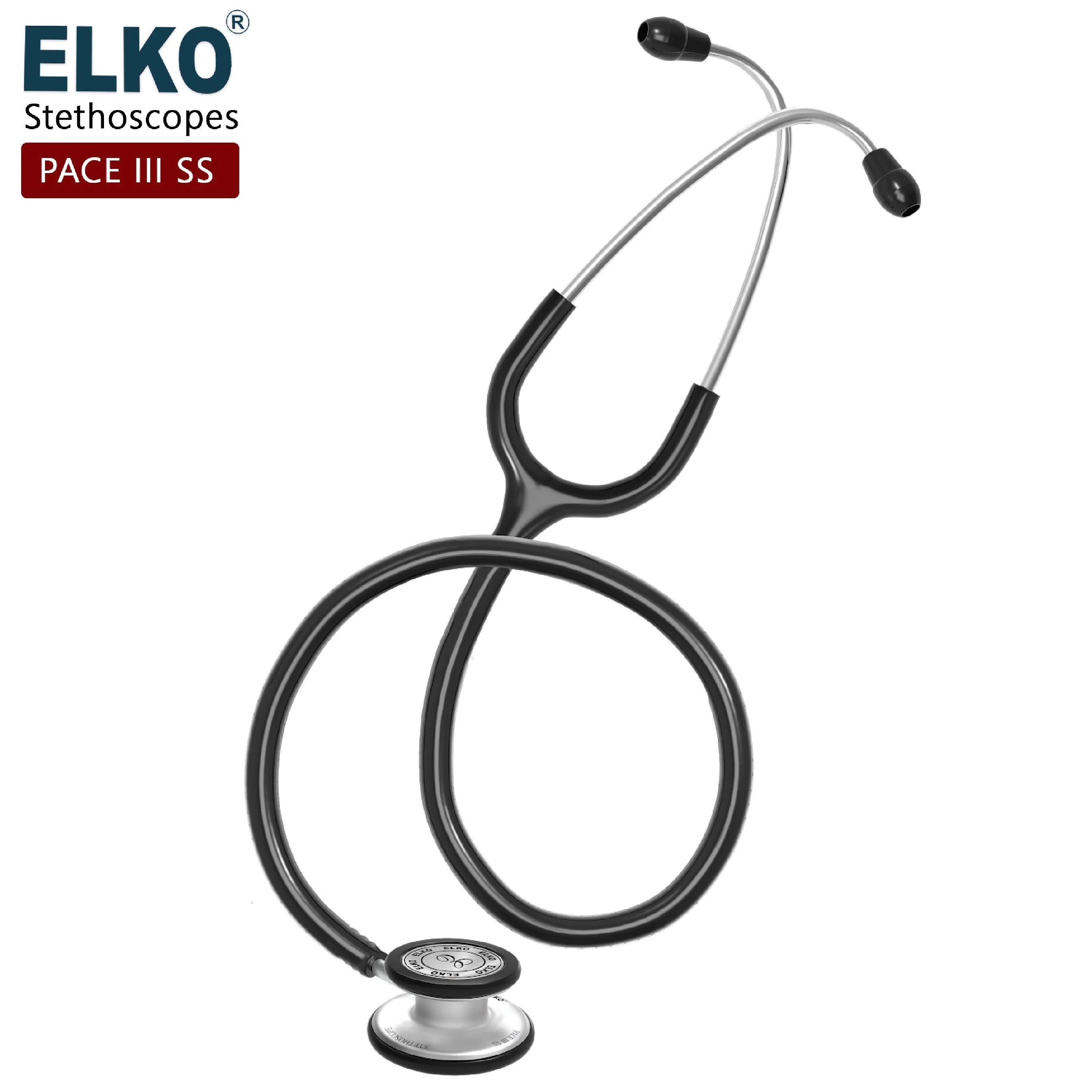 ELKO PACE III SS Stainless Steel Stethoscope - Image 10