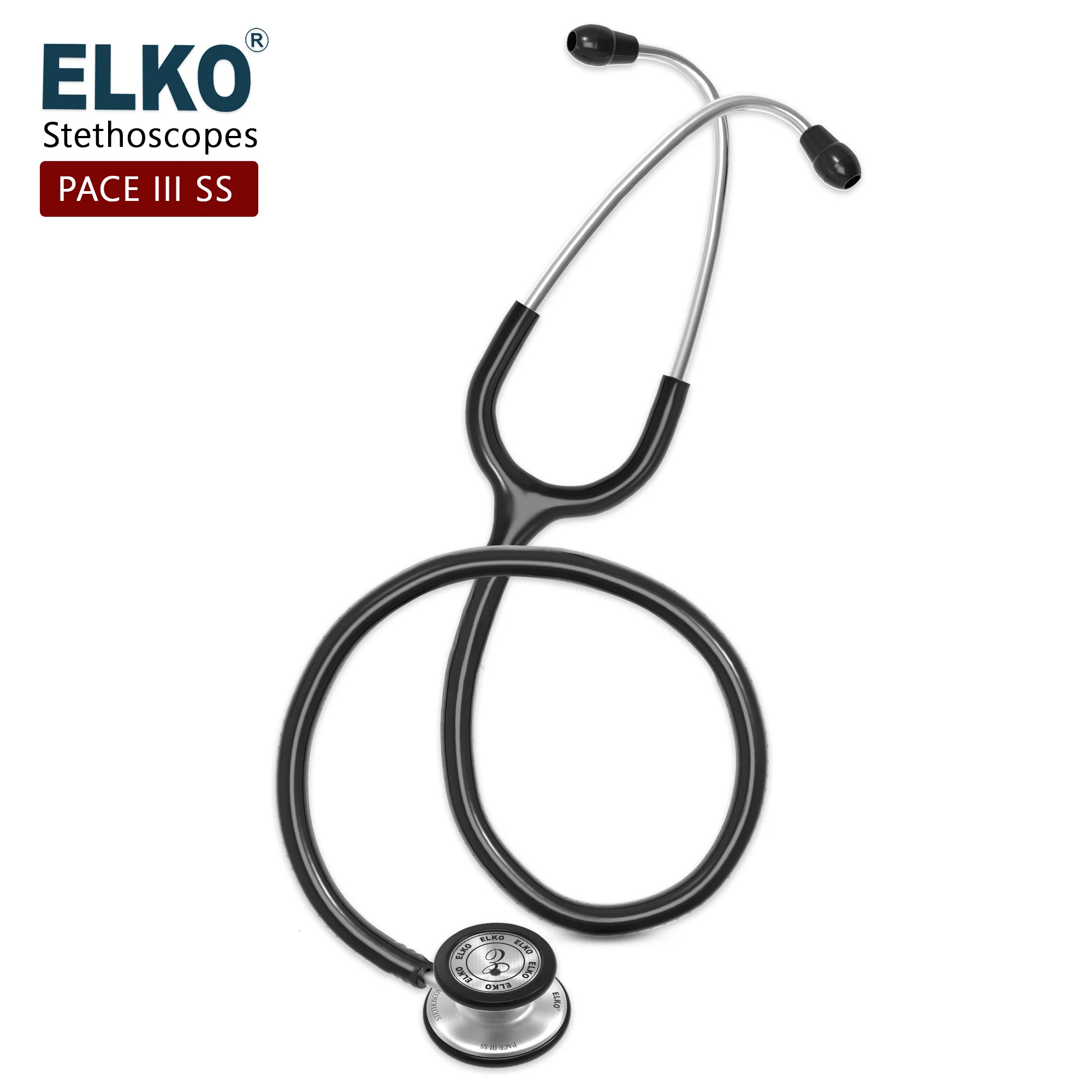 ELKO PACE III SS Stainless Steel Stethoscope - Image 12