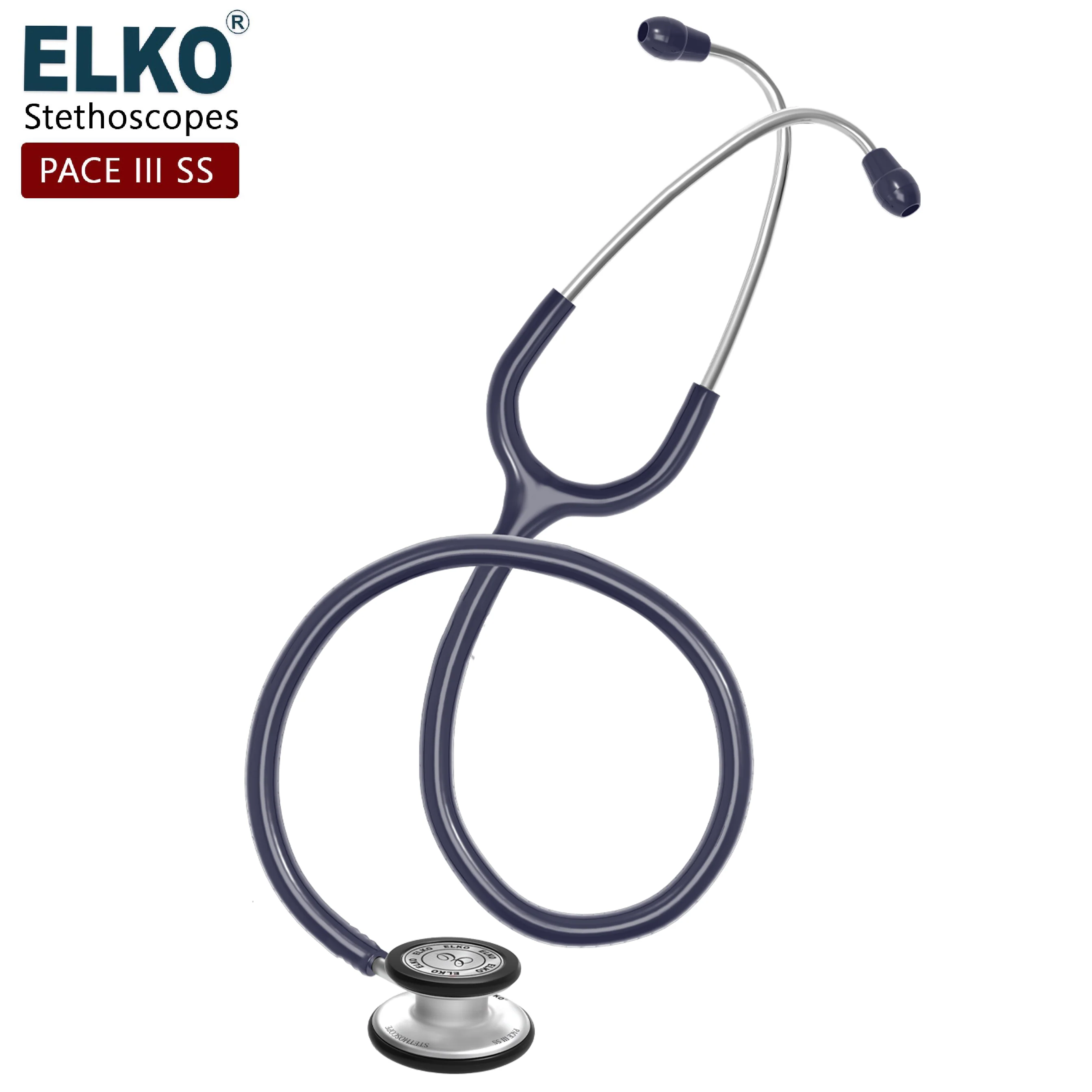 ELKO PACE III SS Stainless Steel Stethoscope - Image 18