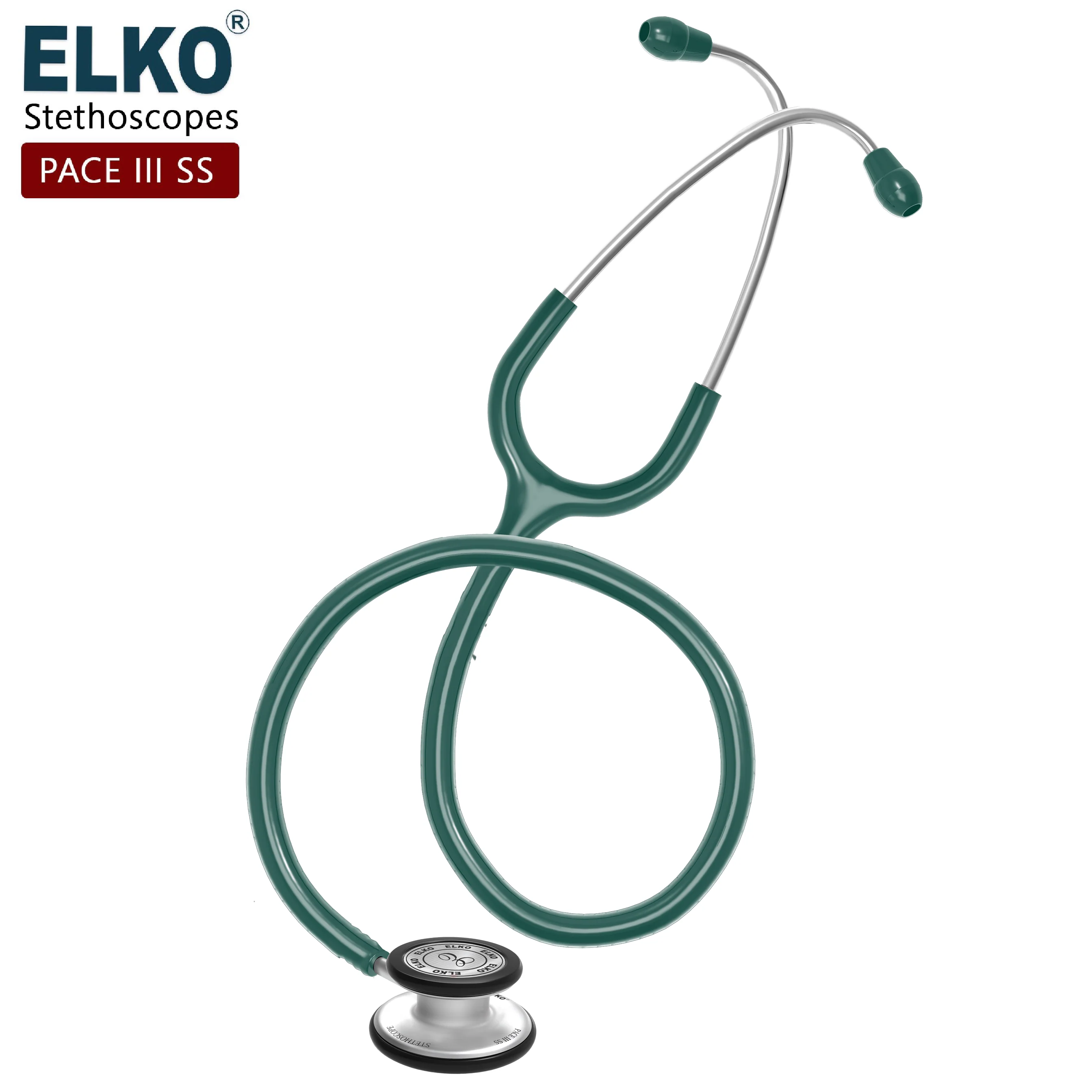 ELKO PACE III SS Stainless Steel Stethoscope - Image 3