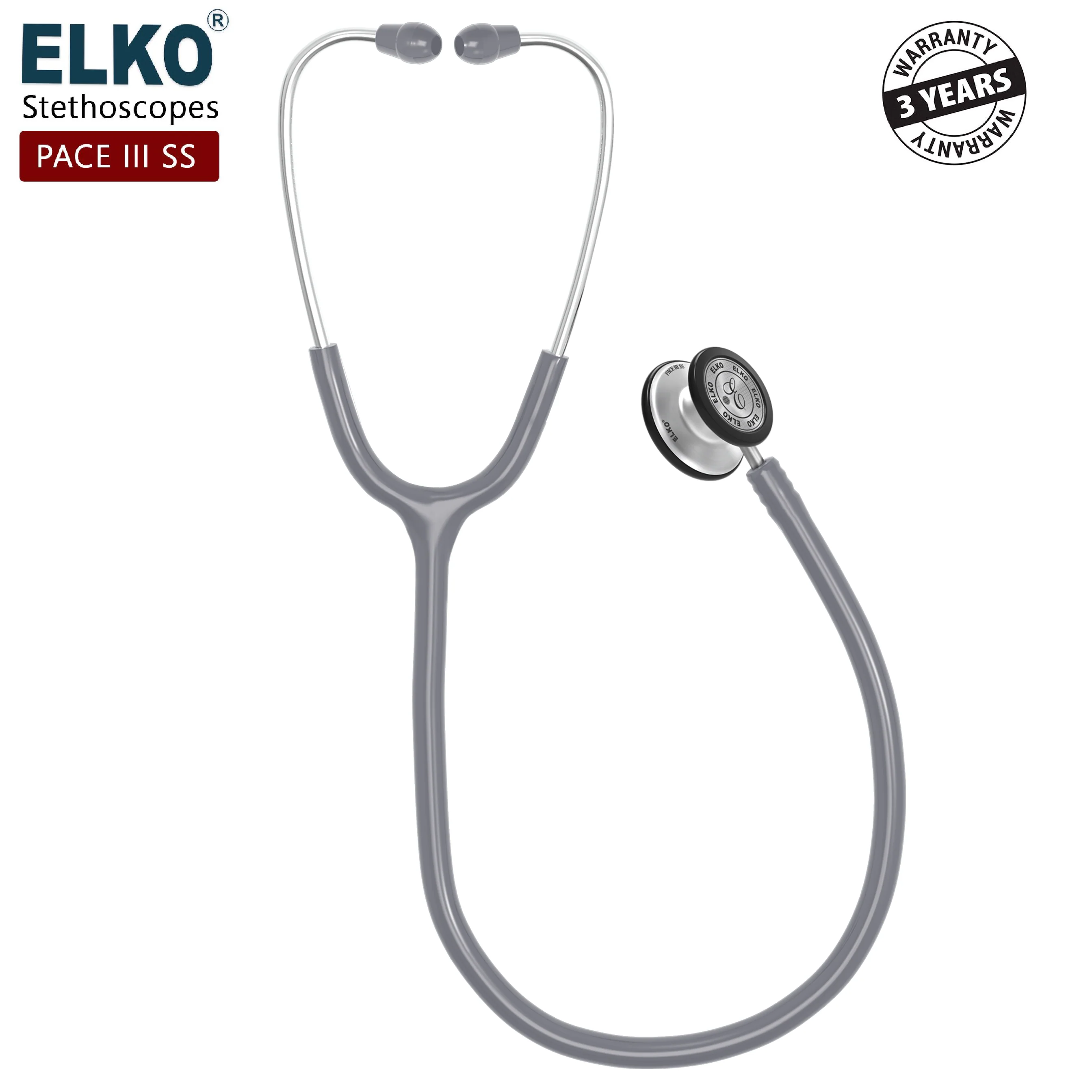 ELKO PACE III SS Stainless Steel Stethoscope - Image 33