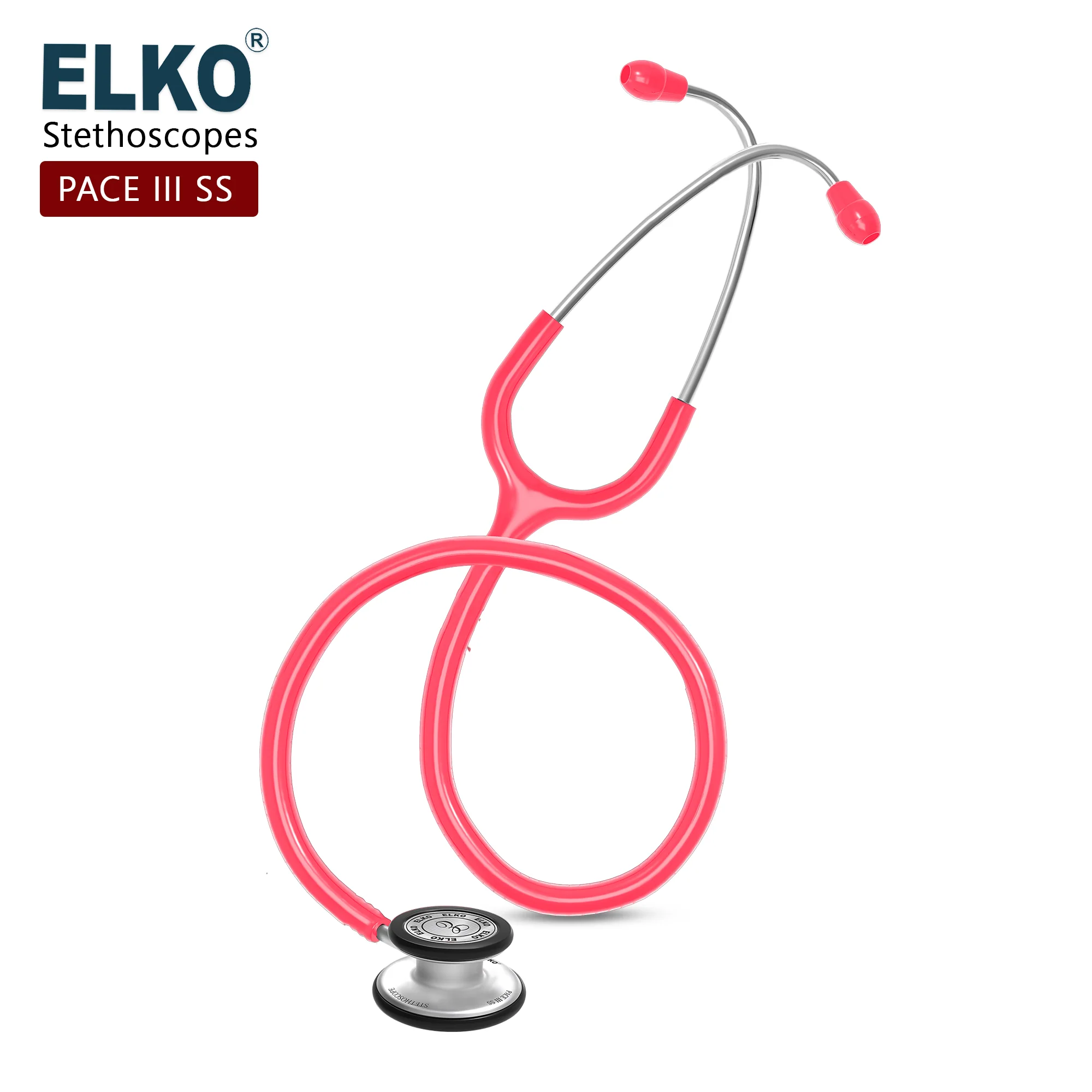 ELKO PACE III SS Stainless Steel Stethoscope - Image 38
