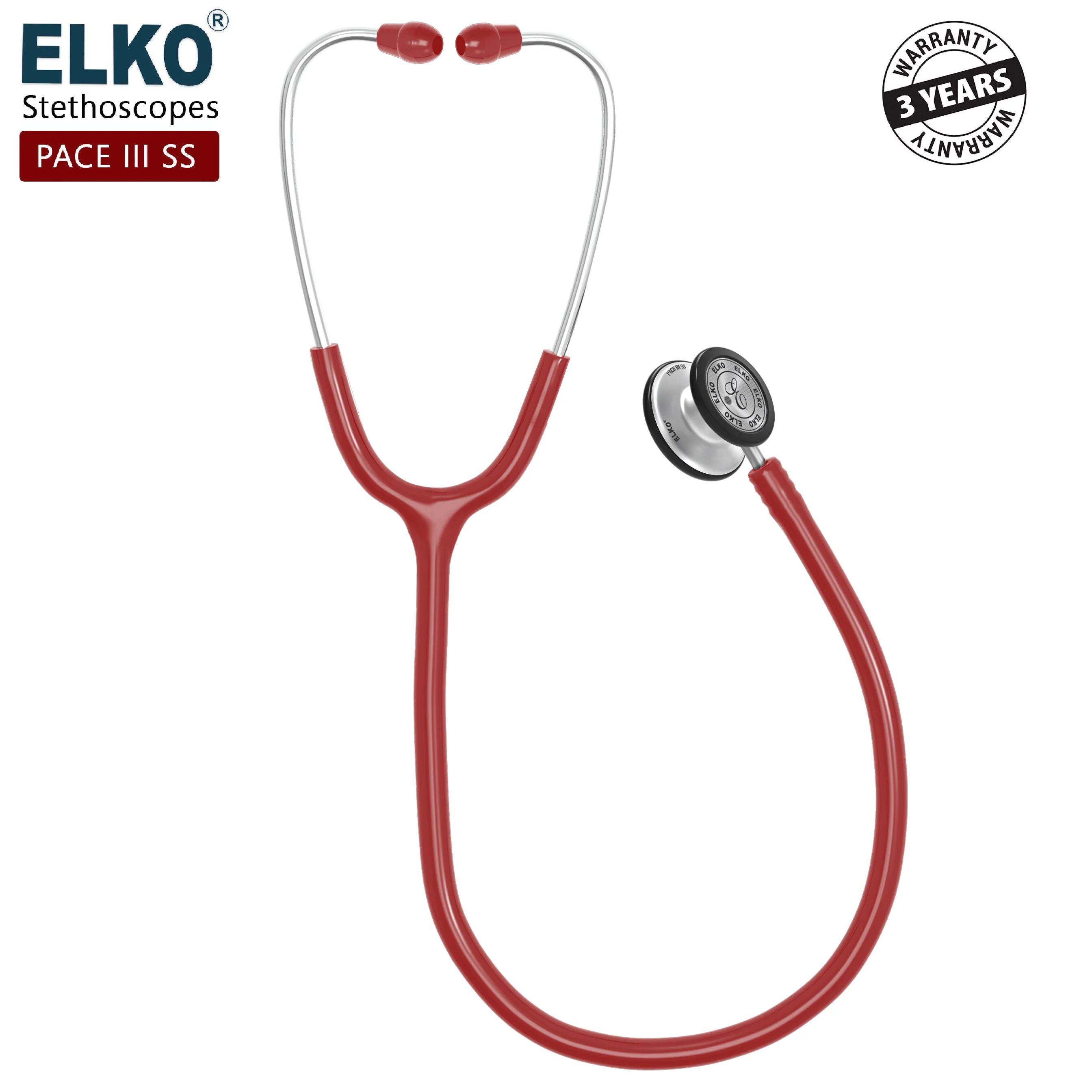 ELKO PACE III SS Stainless Steel Stethoscope - Image 45