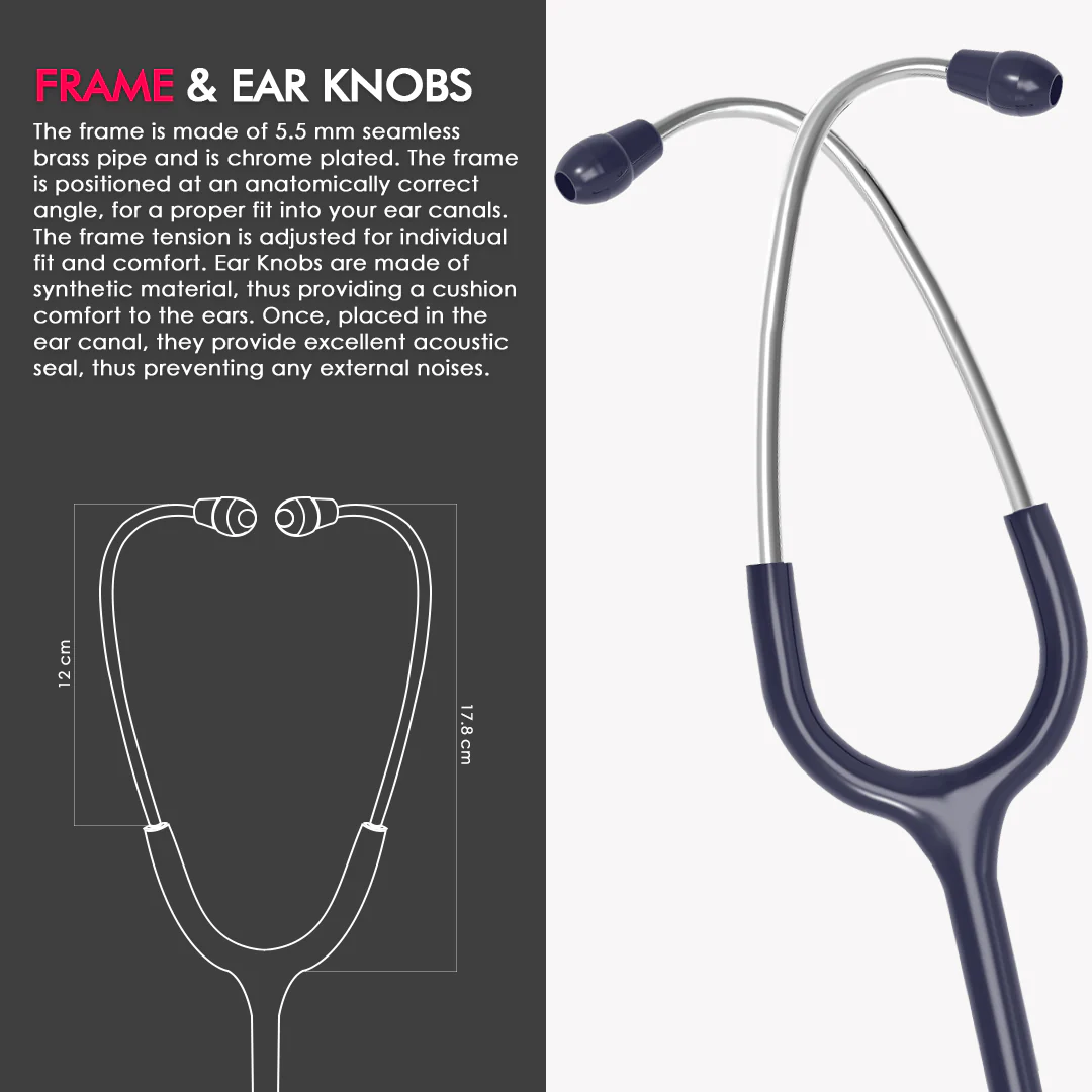 ELKO Primus III AL Aluminum Head Stethoscope - Image 12
