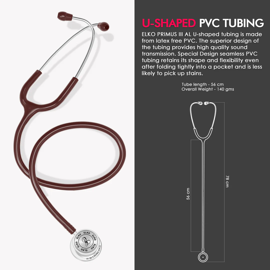 ELKO Primus III AL Aluminum Head Stethoscope - Image 22