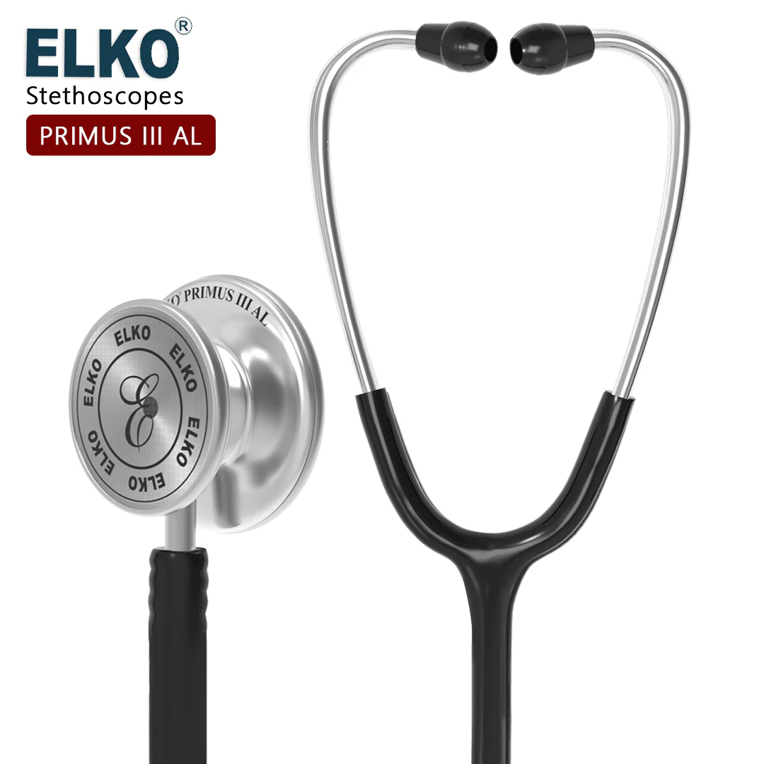 ELKO Primus III AL Aluminum Head Stethoscope - Image 3
