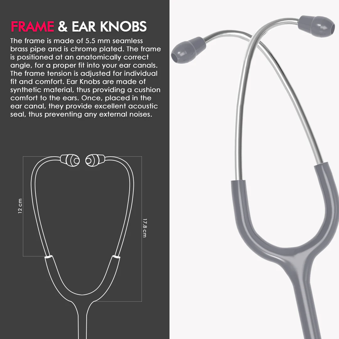 ELKO Primus III AL Aluminum Head Stethoscope - Image 34