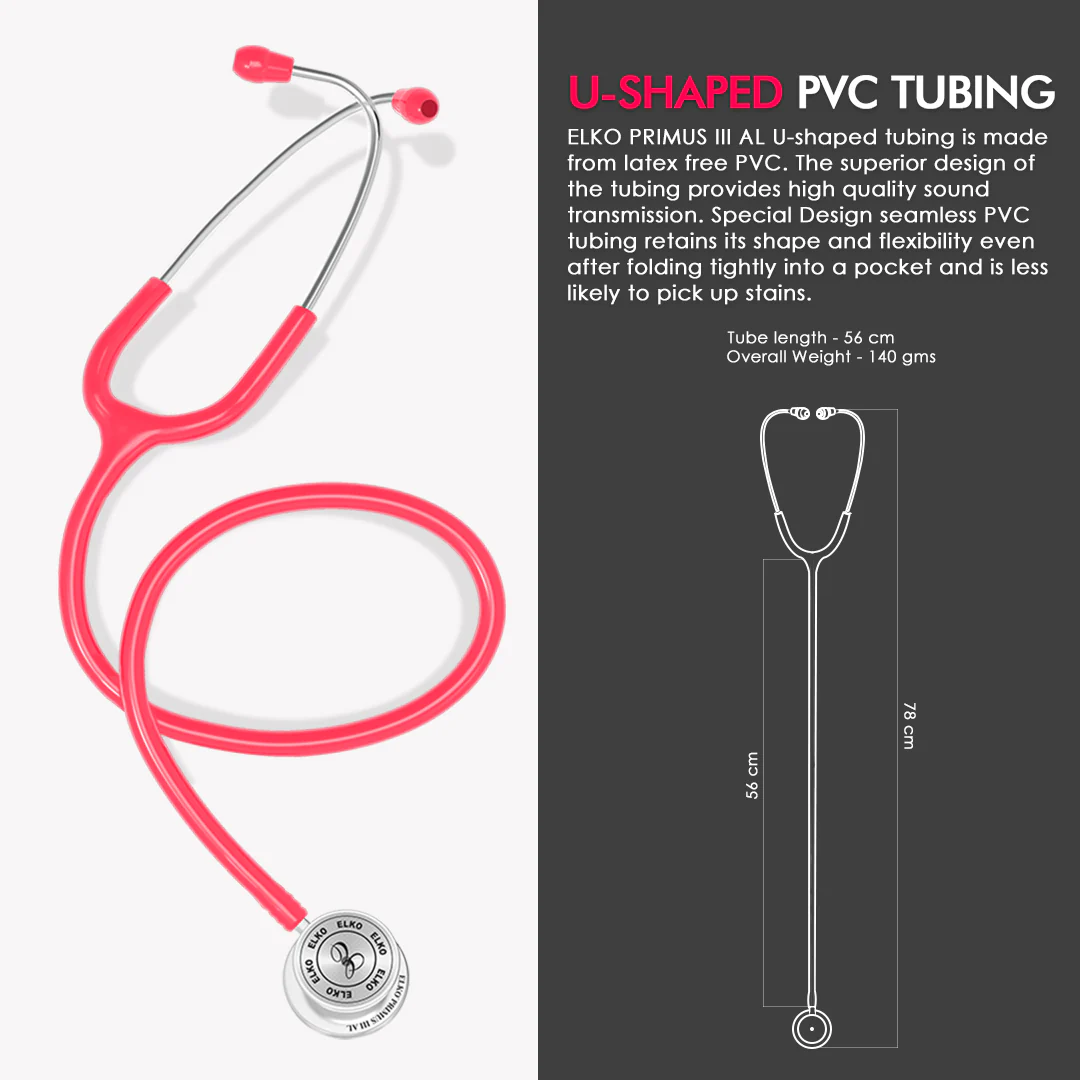 ELKO Primus III AL Aluminum Head Stethoscope - Image 43