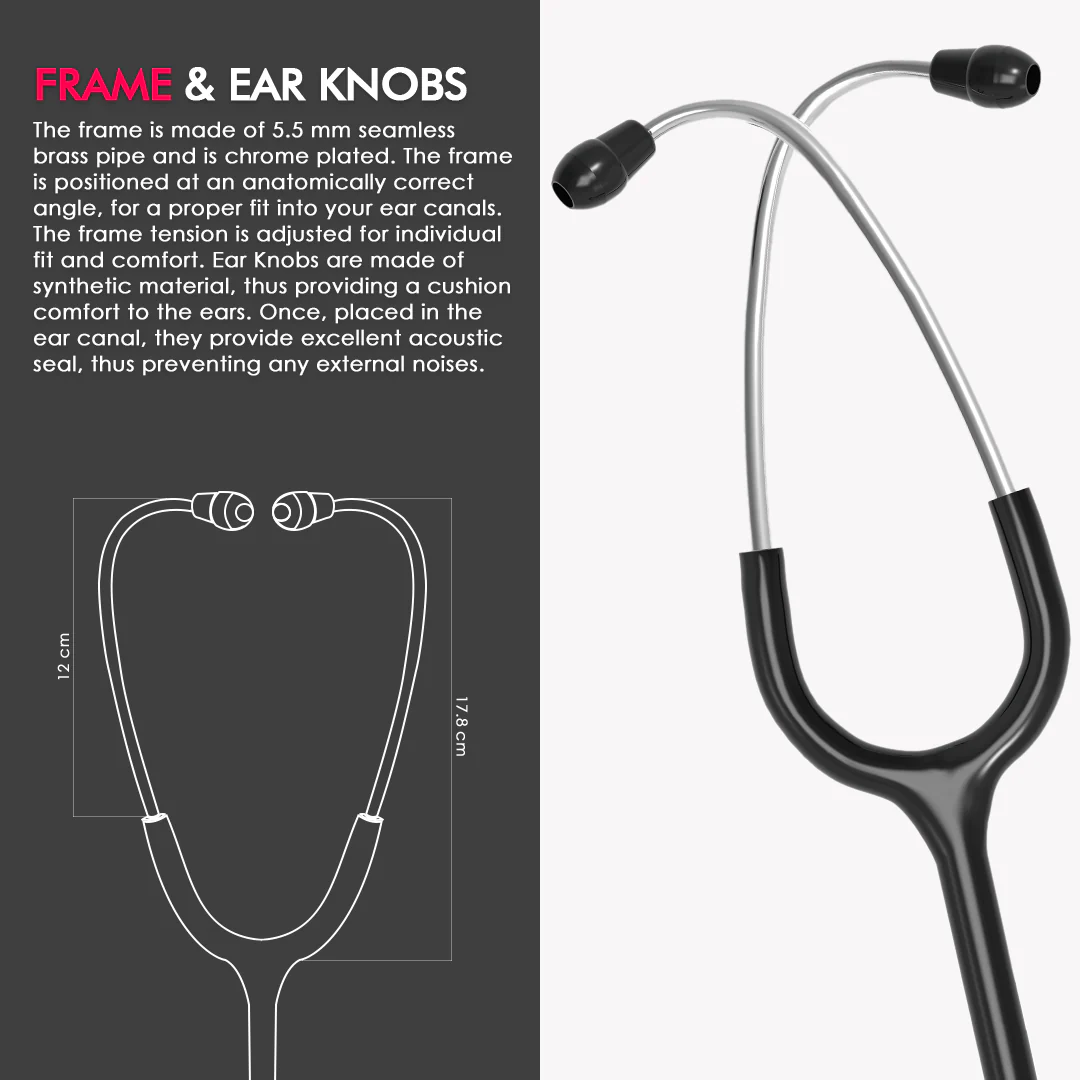 ELKO Primus III AL Aluminum Head Stethoscope - Image 5