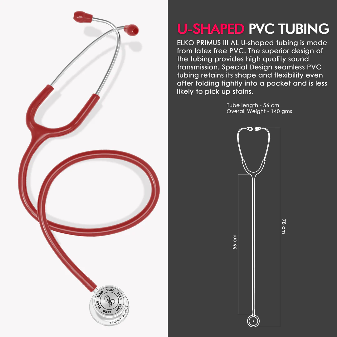 ELKO Primus III AL Aluminum Head Stethoscope - Image 50